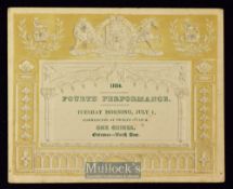 Royal Musical Festival at Westminster Abbey July 1st 1834 One Guinea Ticket - An impressive two