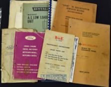 Selection of Vintage Agricultural & Commercial Manuals to include Bamfords, Claas WM20/24/25, MAG,