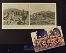 India & Punjab – Saragarhi Illustrations showing the ruins of the small fort at Saragarhi where on
