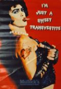 I'm Just a Sweet Transvestite' Poster measures 60x84cm plus Rocky Horror measures 60x84cm and The