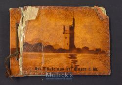 WWII Germany Photograph Album containing various Military scenes within, mostly of soldiers, few