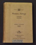 1928 Winsor & Newton Ltd, Manufacturing Artist’s Colourmen A large extensive 424 page Catalogue full