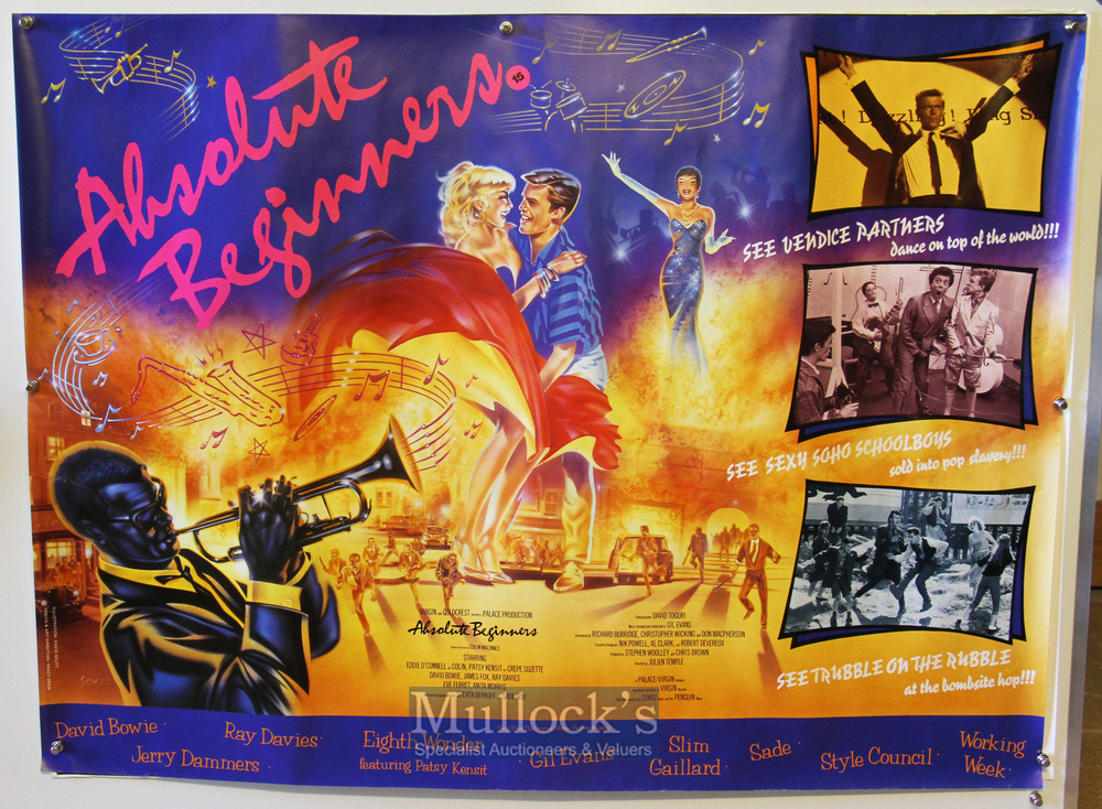 Original Movie/Film Poster Selection including Top Secret!, Absolute Beginners, Hammet and The - Image 4 of 4