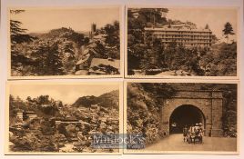 India - Original set of 14x postcards of Simla, India by Thacker Spink & co views include library,