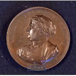Entertainment George Frederick Handel Commemorative Bronze Medallion 1859 The Great Centenary