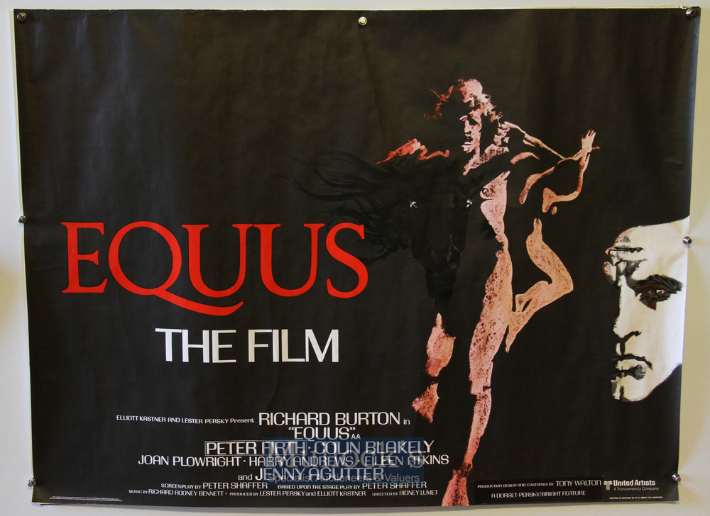 Original Movie/Film Poster Selection including Equus, Terms of Endearment, The Bride and The - Image 4 of 4