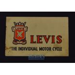 Levis “The Individual Motor Cycle” 1939 Trade Catalogue A fine 8 page Sales Catalogue,