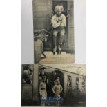 India & Punjab – Sikh Troops heading to Front in WWI Postcards two original vintage First World
