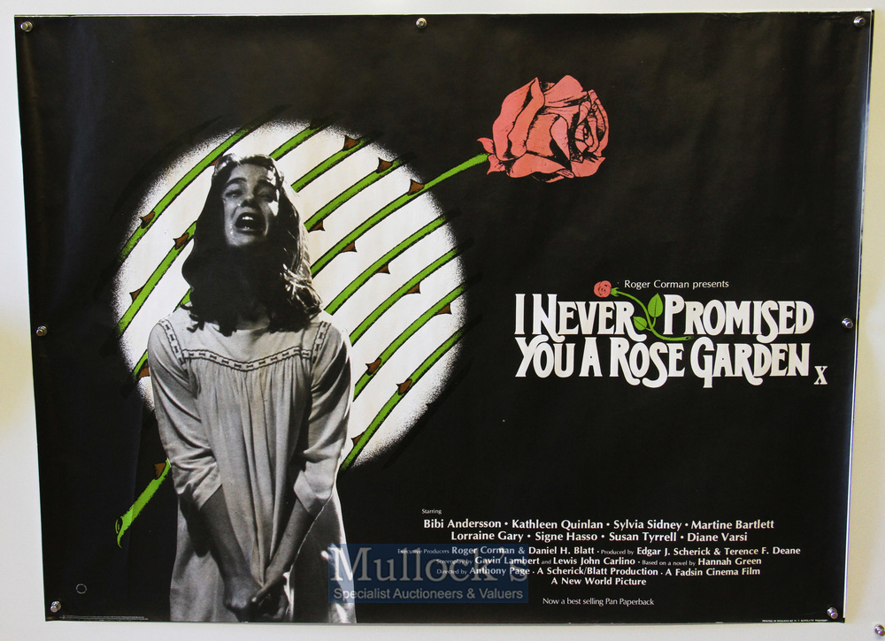 Original Movie/Film Poster Selection including The Last Metro, I Never Promised You a Rose Garden, - Image 3 of 4