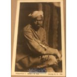 Rare Original Postcard of Sikh prisoners - WWI German propaganda postcard of A captured Sikh soldier