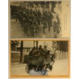 India – WWI Original postcards (2) showing the 15th Sikh regiment in France during c1914