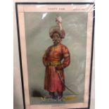 India & Punjab – Nawab Nazim of Bengal Vanity Fair Spy Cartoon of the Nawab of Bengal - entitled ‘