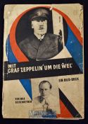 Mit Graf Zeppelin Um Die Wel (With Graf Zeppelin Around The World) 1929 Publication A 112 page