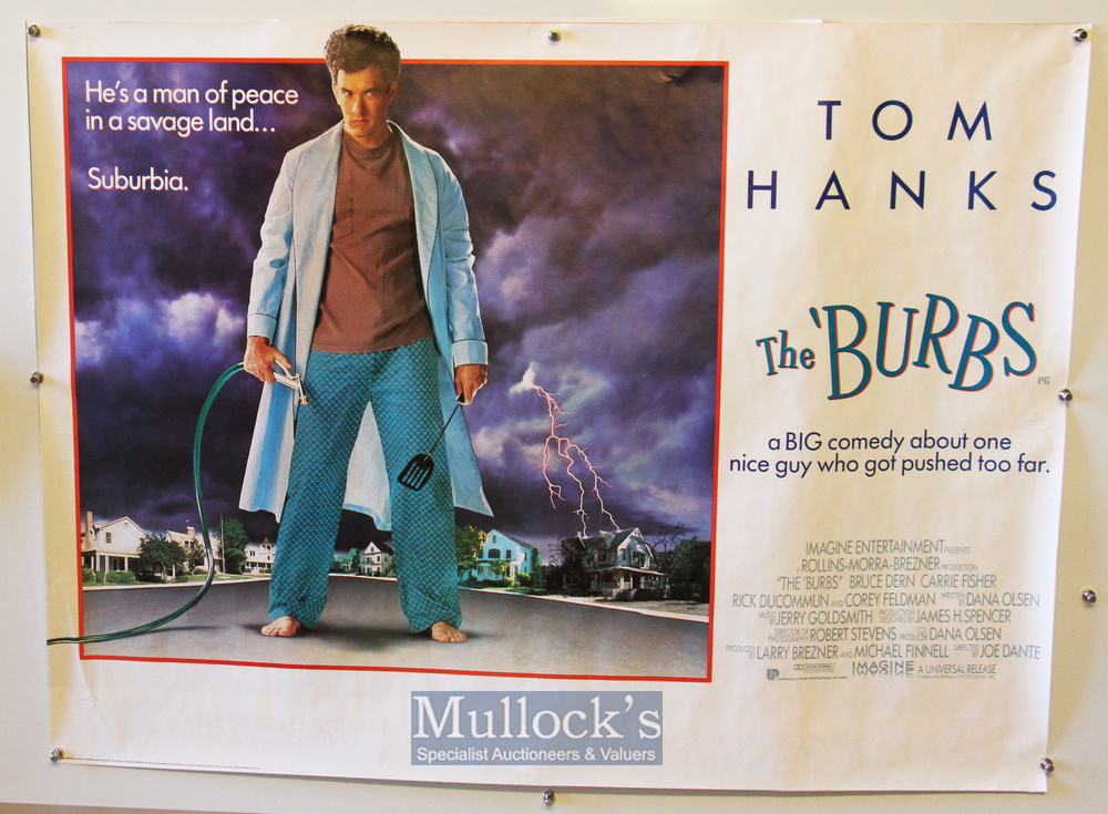 Original Movie/Film Poster Selection including The Hitcher, The Burbs, The Word and the Sorcerer and - Image 3 of 4