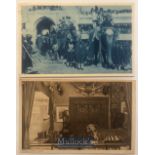 India & Punjab - Original postcards (2) views of the Patiala, Punjab. Including Maharaja of