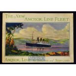 The New Anchor Line Fleet 1920s Publication - An impressive 24 page publication for 20 full page