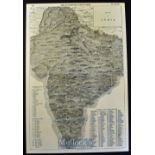 India - Relief Map of India published in The Illustrated London News Nov 1857 to illustrate the