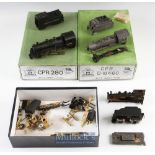 HO/OO Gauge Part Built Locomotives including CPR D-10 4-6-0 and CPR 2-8-0, both by Samhongsa Co Ltd,