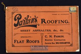 Parkin's Roofing Brochure containing Speciality Flat Roofs, C.N. Parkin Roofing Contractor