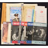 Selection of Vintage Theatre and Opera Programmes also includes some tickets to include Welsh