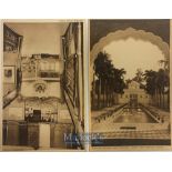 India & Punjab – Patiala State Durbar Postcards two original antique postcards of the Patiala