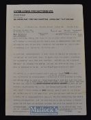 Peter Cotes – Original Director of ‘The Mousetrap’ Signed Typed Letter - inscribed ‘Personal and