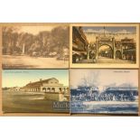 India - Collection of 12x real photo postcards of Peshawar - Views include bazaar, fort, Peshawar