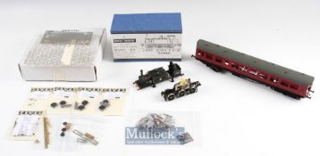 OO Gauge Model Railways White Metal Kits to include High Level Class 03/04 Shunter chassis, unmade