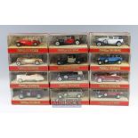 Matchbox Models of Yesteryear Diecast Toy Selection including models Y34B 1933 Cadillac 452 V16, Y64