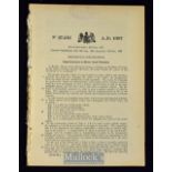 Early Patent For Improvements In The Motor Car 1898 - A 5 page publication by the Patent Office in