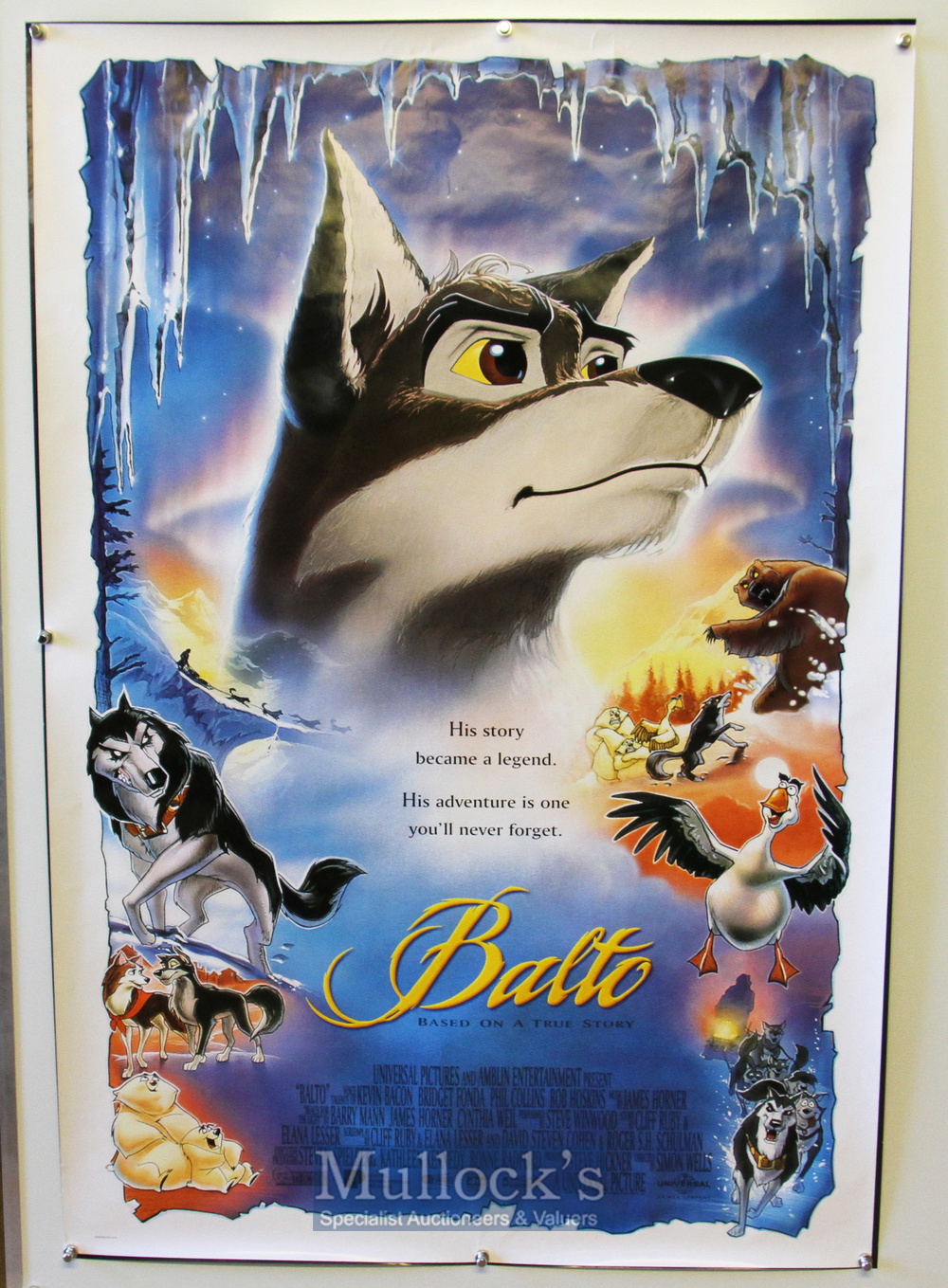 Original Movie/Film Poster Selection including The Mummy, Speechless, The Hunted, Balto and The - Image 2 of 5