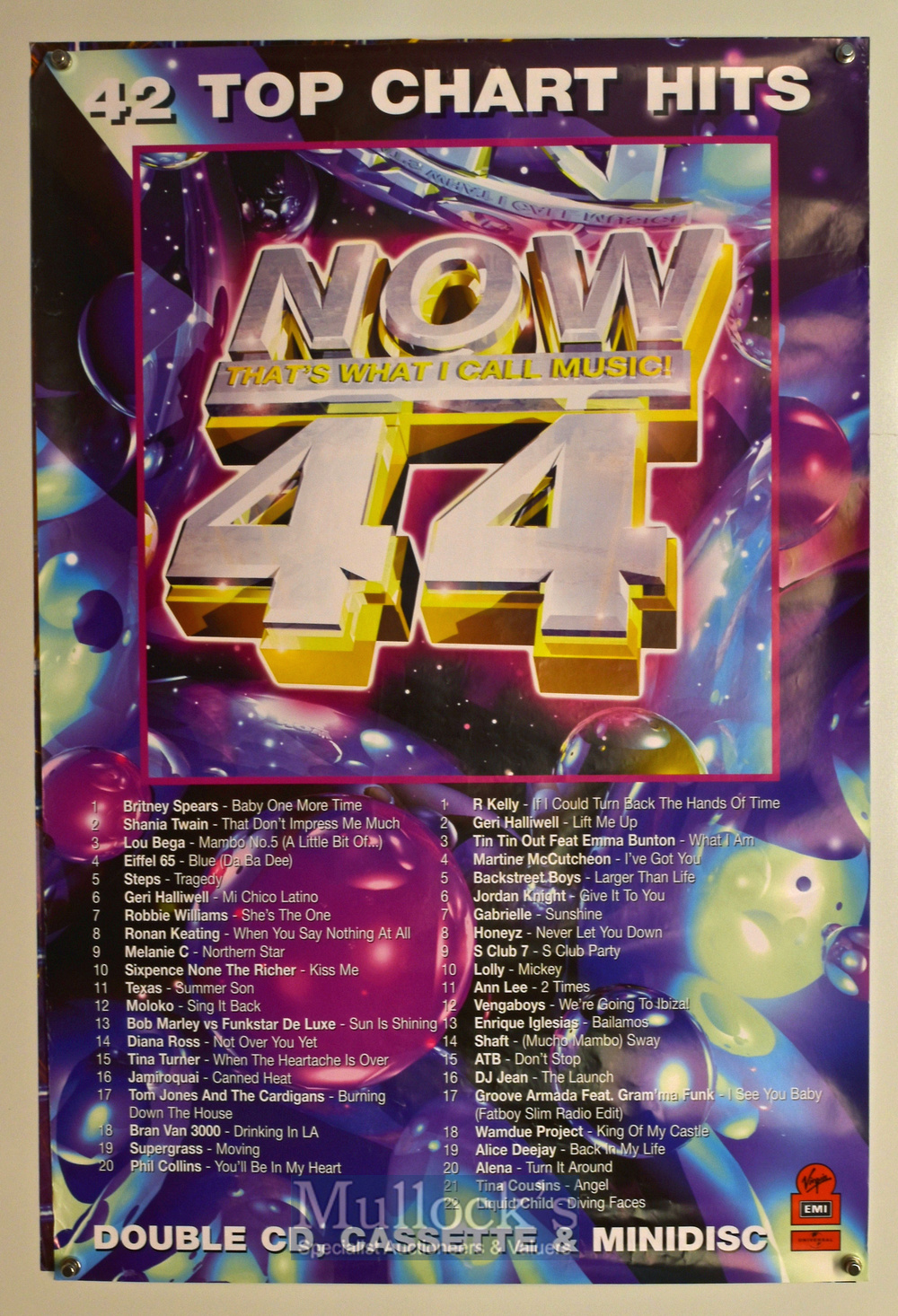 Now That's What I Call Music 44-46 Music Posters measures 51x75cm approx duplications of each (6) - Image 2 of 3