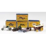 Matchbox Models of Yesteryear diecasts Y7 Mercer 1913 Raceabout Type 35J in metallic lilac, Y8