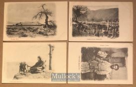 India - Collection of 12x postcards views of northern India by Bremner. Views include sind,