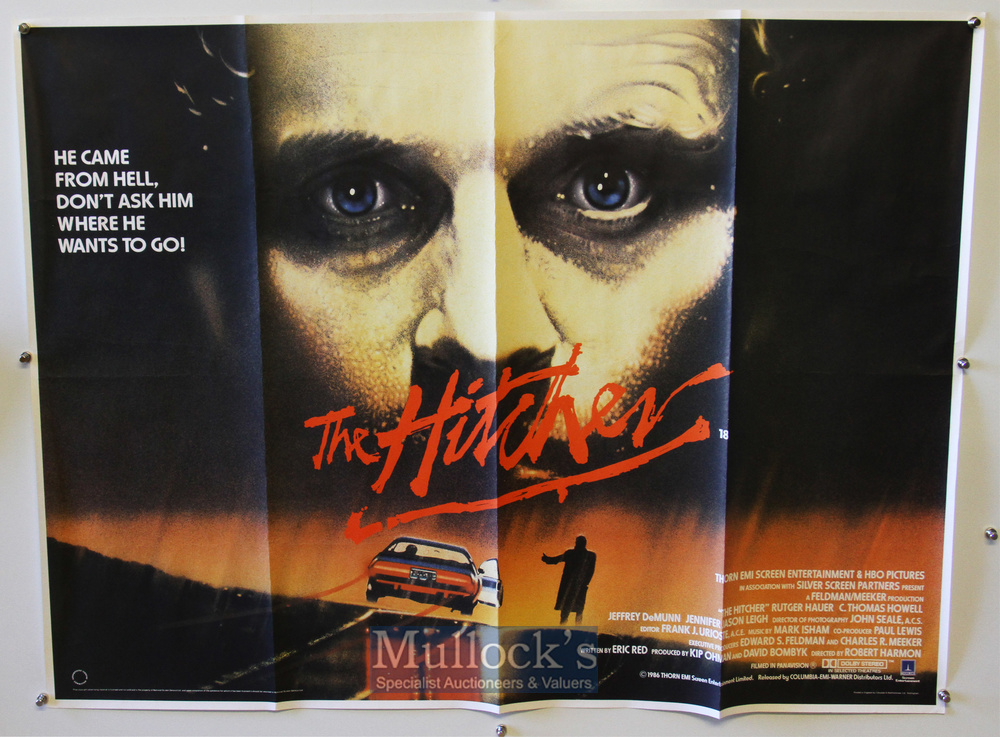 Original Movie/Film Poster Selection including The Hitcher, The Burbs, The Word and the Sorcerer and