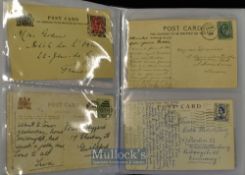 Early 20th century ‘Postmarked’ Postcards – including Bruges 1901, Birmingham 1897, Leeds 1895,