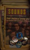 1990 Sounds Newspaper Magazine Selection to include 15x various issues, plus a selection of David