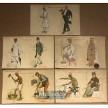 India - Original set of 5x colour postcards ‘East and West series by Thacker Spink & co Calcutta.