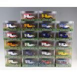 Oxford Diecasts Limited Edition Football Vans for assorted football teams, all in makers boxes
