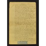 1887 Ernest Little Manuscript ‘Address Read to the Members & Friends of The South African College On
