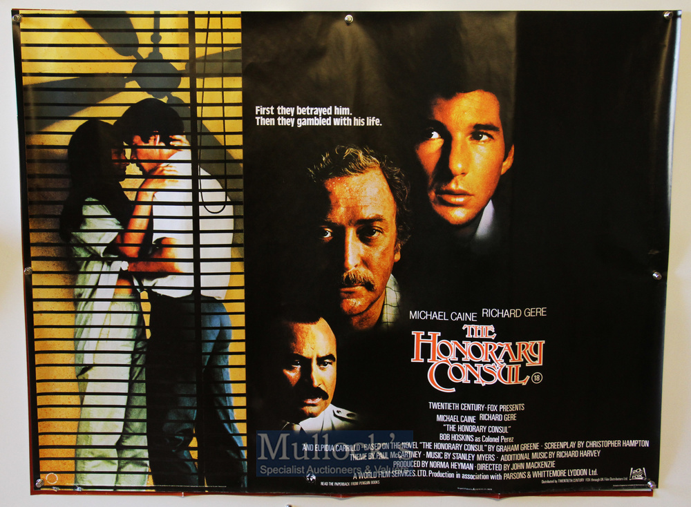 Original Movie/Film Poster Selection including Police Academy 2, The Honorary Consul, Brimstone & - Image 3 of 4