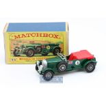 Matchbox Diecast Lesney Models of Yesteryear Y5 1929 4.5 Litre Bentley in British Racing Green