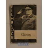 WWII Herman Göring ‘Filmblock’ Flciker Book depicts him saluting, in black and white, crease to