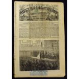 Australia & New Zealand - Scarce Periodical The Illustrated Australian News for Home Readers 1876