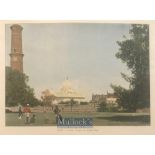 India & Punjab - Original lithograph of the Tomb of Maharaja Ranjit Singh, Lahore Punjab. French