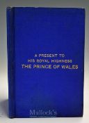 A Present To His Royal Highness The Prince Of Wales From The Ahmadiyyah Community Contributed by