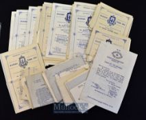 1950s/1960s ‘Masonic ‘Gratitude Lodge Manchester District No2’ Programmes plus few others, heavy