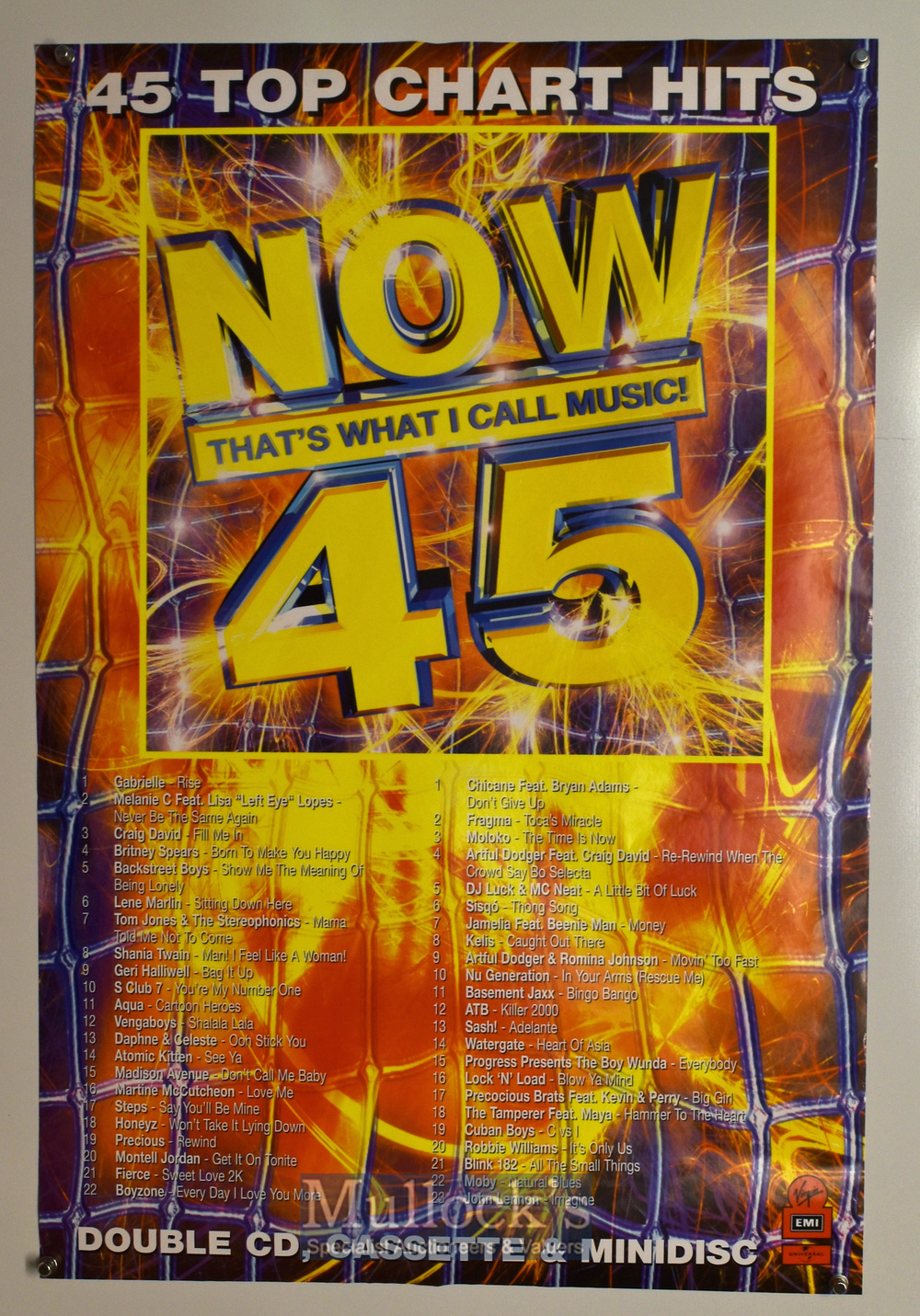 Now That's What I Call Music 44-46 Music Posters measures 51x75cm approx duplications of each (6) - Image 3 of 3