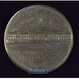 Opening of The Grand Junction Railway. 4th July 1837 Medallion Obverse; Dutton Viaduct over the