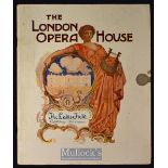 The London Opera House, Kingsway, W.C. 1912 Publication An impressive 32 page publication